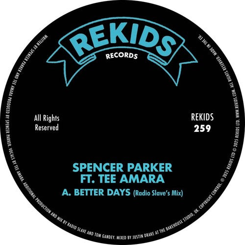 Parker,spencer - Better Days (radio Slave Remix) - Vinyl Record
