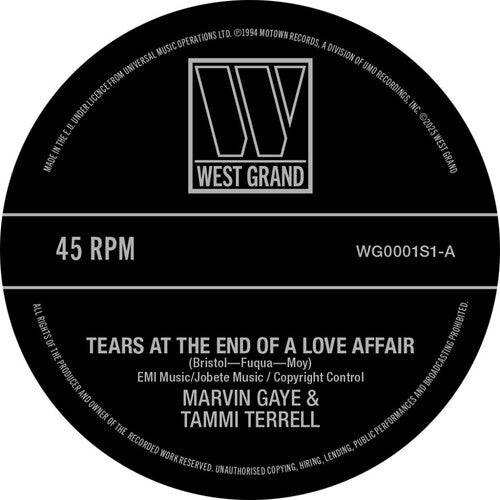 Gaye,marvin / Terrell,tami - Tears At The End Of A Love Affair - Vinyl Record