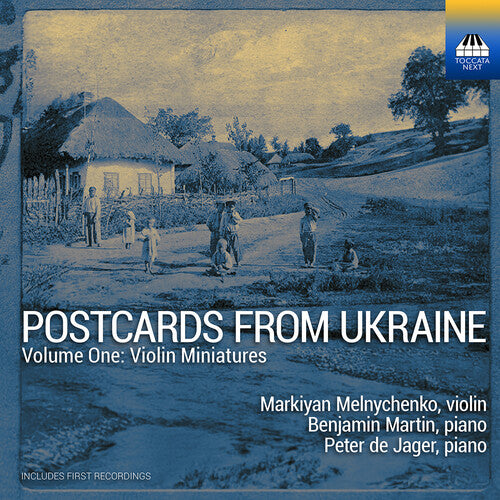 Melnychenko / Jager - Postcards From Ukraine Vol. 1 - Violin Miniatures - Music CD