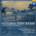 Postcards From Ukraine Vol. 1 - Violin Miniatures Music CD