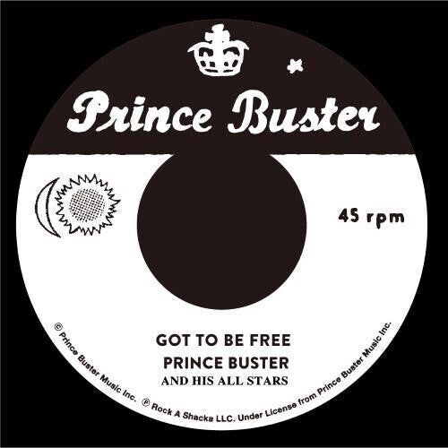 Prince Buster - Got To Be Free / Black Soul - Vinyl Record