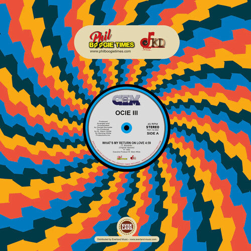 Ocie Iii - What's My Return On Love - Vinyl Record