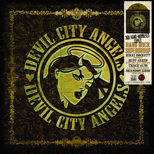 Devil City Angels - Devil City Angels [Gold & Black Swirl]