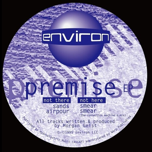 Geist,morgan - Premise Ep - Vinyl Record