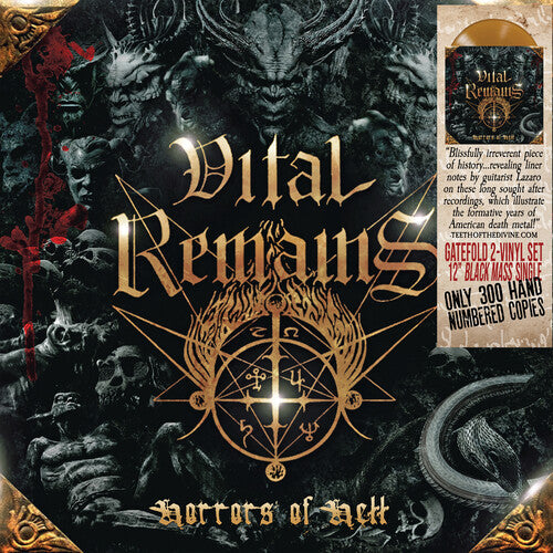 Vital Remains - Horrors of Hell [2LP Damnation Gold]