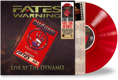 Fates Warning - Live At The Dynamo - Crimson Red - Vinyl Record