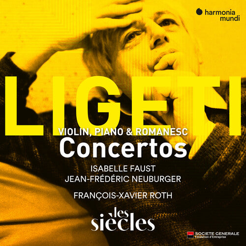 Faust,isabelle / Neuburger,jean-frederic - Ligeti: Violin Concerto Concert Romanesc Pno Con - Music CD