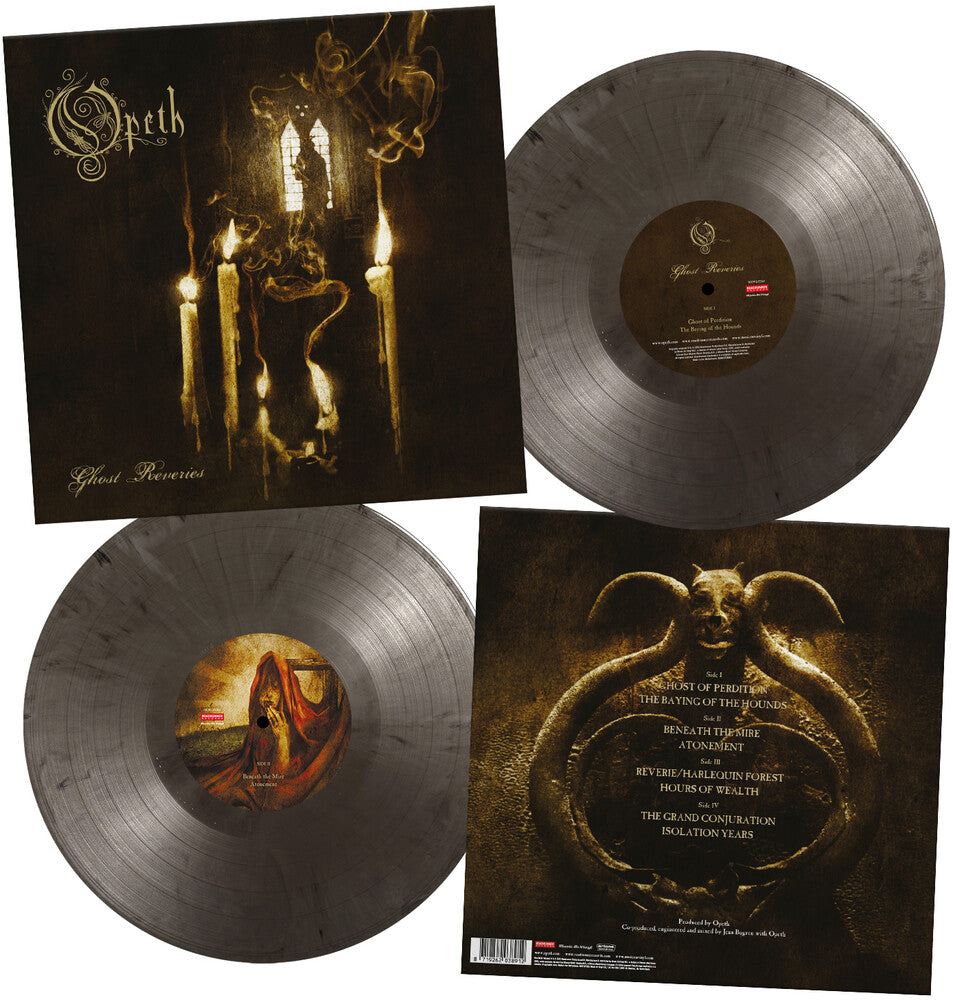 Ghost Reveries - Limited 180-Gram Black & Silver Marble Colored Vinyl with Poster [LP] Vinyl Record