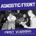Agnostic Front - First Warning: 'united Blood' Era Recordings - Vinyl Record