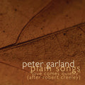 Cooman,carson - Plain Songs - Love Comes Quietly After Robert - Music CD