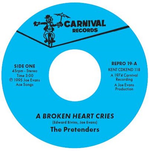Pretenders - Broken Heart Cries / For The Rest Of My Days - Vinyl Record