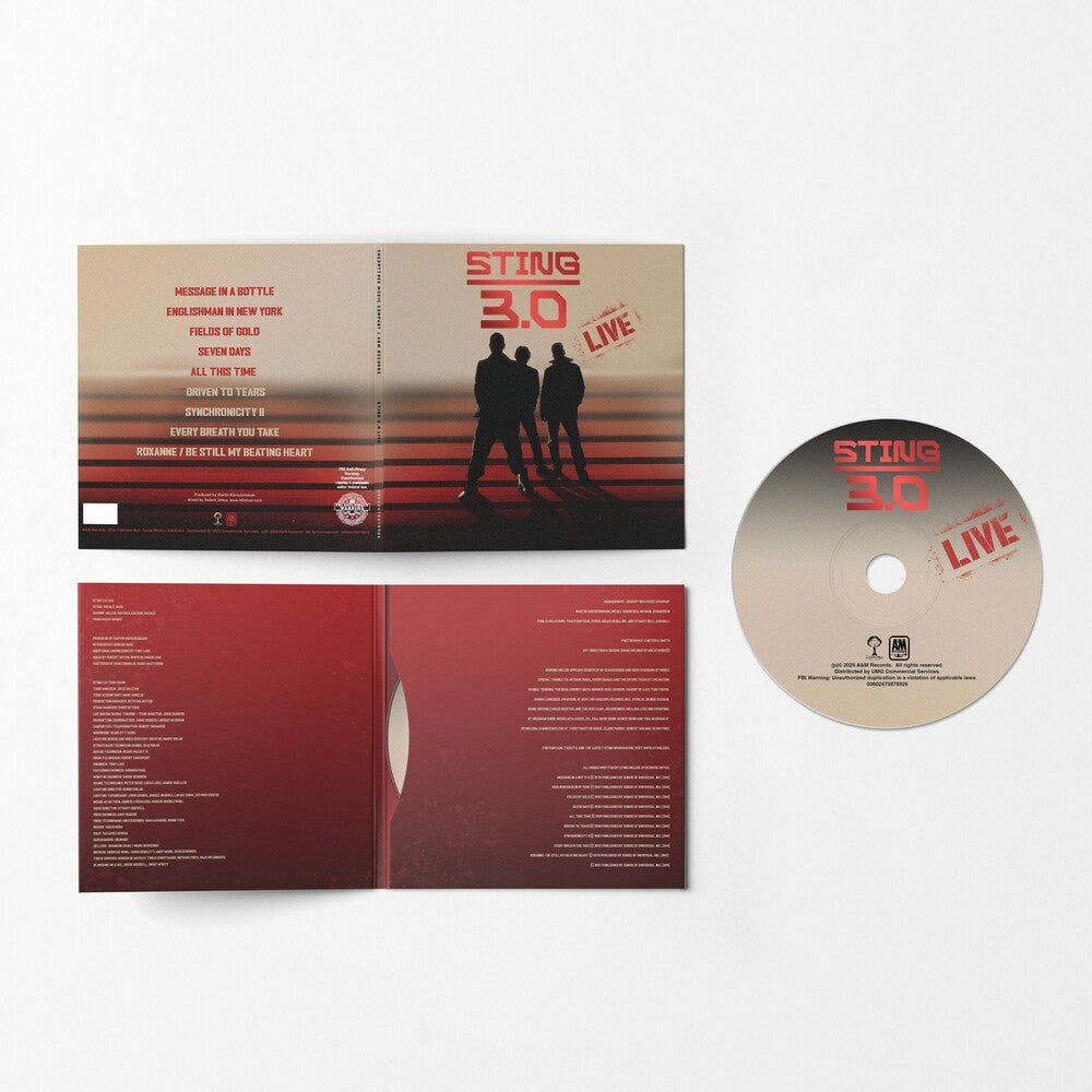 Sting - Sting 3.0 Live [CD]
