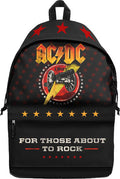Rocksax Ac/dc About Rock Daypack/rucksack Blk - Rocksax Ac/dc About Rock Daypack/rucksack Blk - Special Products