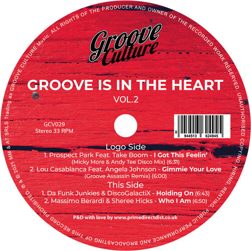 Groove Is In The Heart Vol. 2 / Various - Groove Is In The Heart Vol. 2 / Various - Vinyl Record