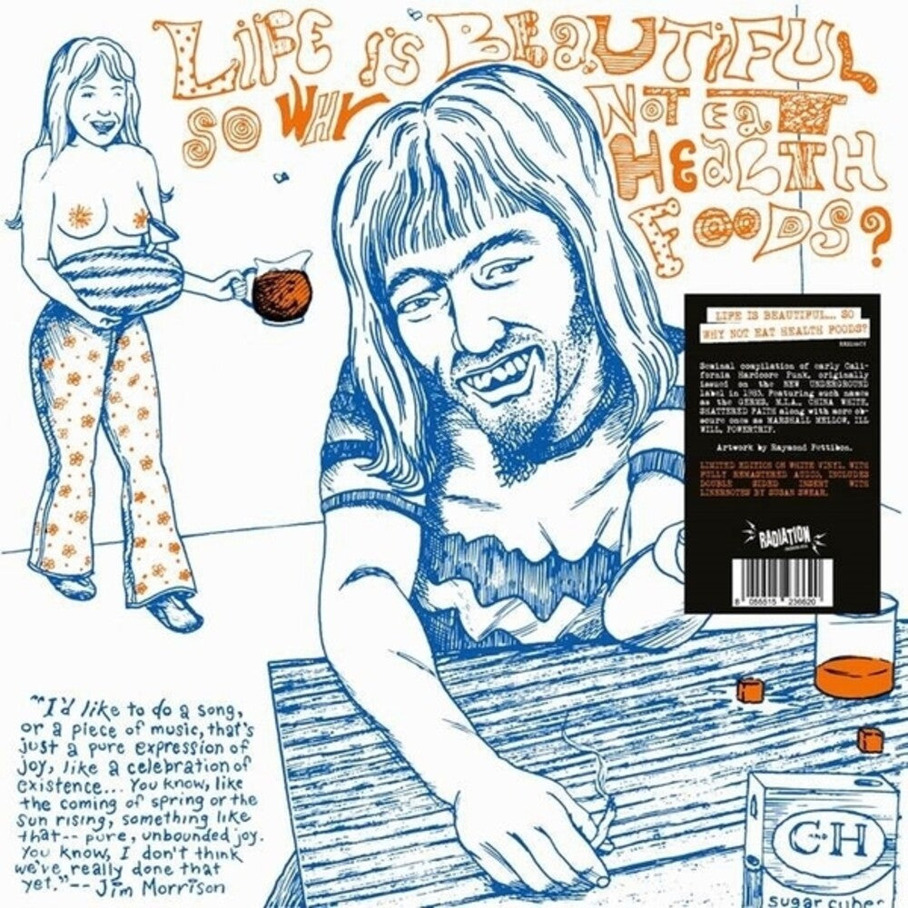Life Is Beautiful So Why Not Eat Health Foods / Various - Colored Vinyl [LP] Vinyl Record