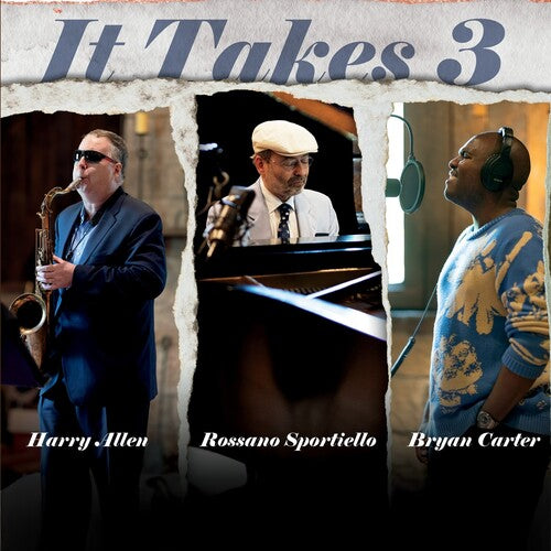 Harry Allen Trio - It Takes 3 - Music CD