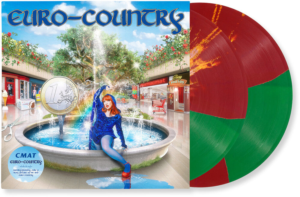 EURO-COUNTRY [Butterfly effect, green, red & yellow] Vinyl Record