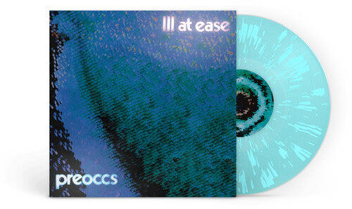 Preoccupations - Ill At Ease [Light Blue Splatter]