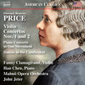 Clamagirand,fanny - Price: Violin Cons Nos. 1 & 2 Pno Concerto In One - Music CD