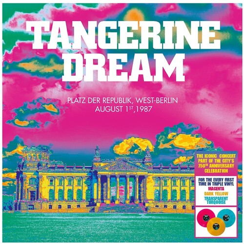Tangerine Dream - Platz Der Republik West Berlin August 1st - Vinyl Record