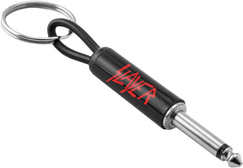 Pluginz Slayer Red Plug Keychain Input Jack Blk R - Pluginz Slayer Red Plug Keychain Input Jack Blk R - Novelties