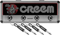 Pluginz Creem Jack Rack W/4 Gtr Plug Keychains Slv - Pluginz Creem Jack Rack W/4 Gtr Plug Keychains Slv - Novelties