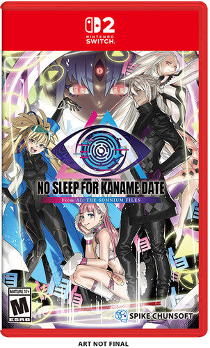 Nintendo Switch 2 No Sleep For Kaname Date From Ai Somnium (Game + Key Card) - Video Game