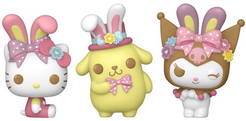Pocket Pop Egg Hello Kitty - Pocket Pop Egg Hello Kitty Spring 3pk Hello Kitty - Collectibles