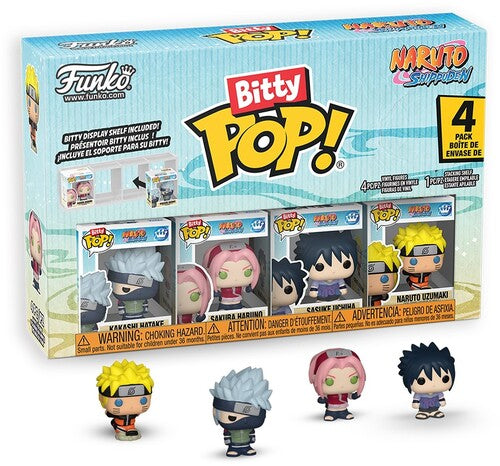 Bitty Pop Naruto Shippuden - Bitty Pop Naruto Shippuden Team 7 Styles May Vary - Collectibles