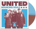 Bouncing Souls - United - Maroon & Blue - Vinyl Record