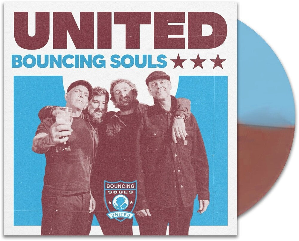 The Bouncing Souls - UNITED [Maroon & Blue Colored Vinyl]