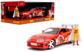1:24 One Punch Man - '95 Toyota Supra W/fig (4pc) - 1:24 One Punch Man - '95 Toyota Supra W/fig (4pc) - Collectibles