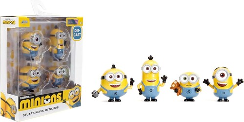 2.5 Metals Minions 4 Pk (6pc) - 2.5 Metals Minions 4 Pk (6pc) - Collectibles