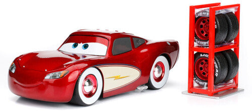 1:24 Pixar Cars - Cruising Lightning Mcqueen (4pc) - 1:24 Pixar Cars - Cruising Lightning Mcqueen (4pc) - Collectibles