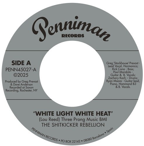 Shitkicker Rebellion - White Light White Heat / 99th Floor - Vinyl Record
