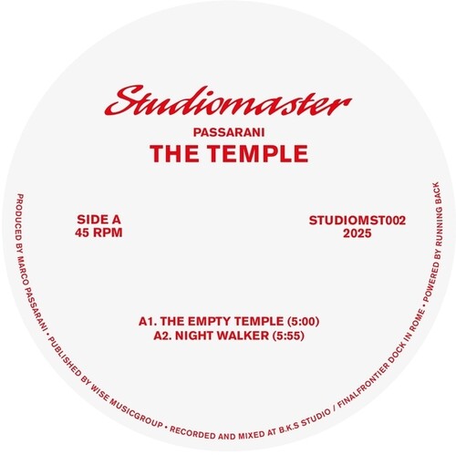 Passarani,marco - Temple - Vinyl Record