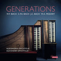 Alexander,grychtolik / Bach - Generations - Works For Two Harpsichords - Music CD