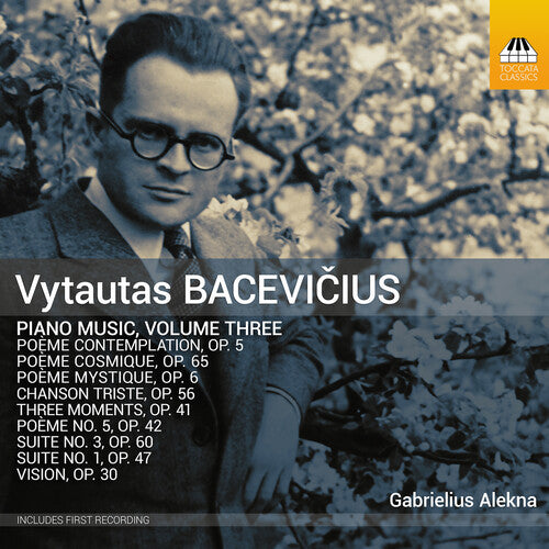 Gabrielius,alekna / Bacevicius - Vytautas Bacevicius: Pno Music Vol. 3 - Music CD