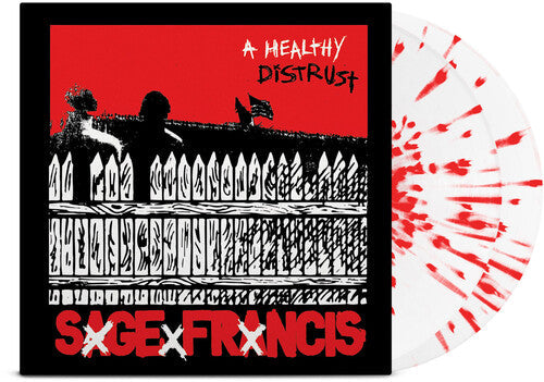 Sage Francis - A Healthy Distrust (Deluxe 20th Anniversary) [2LP White & Red Splatter]