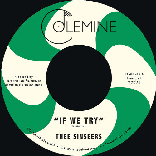 Thee Sinseers - If We Try / Give It Up You Fool - Vinyl Record