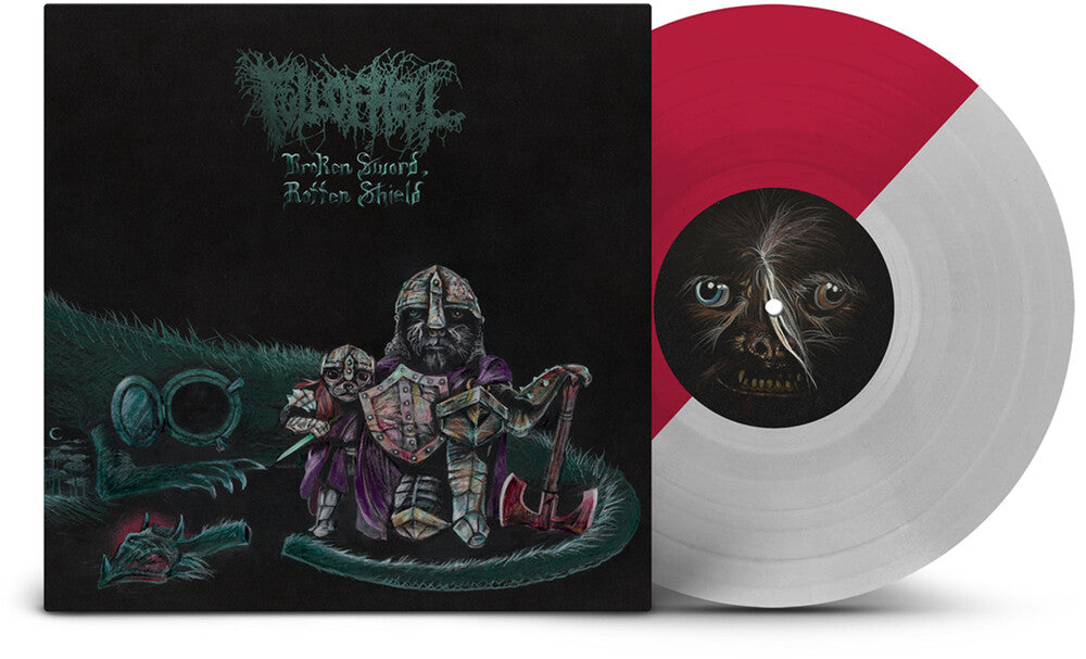 Full Of Hell - Broken Sword, Rotten Shield [LP 10" Oxblood / Silver Half & Half Vinyl]