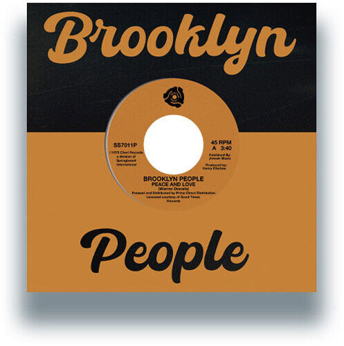 Brooklyn People - Peace & Love - Vinyl Record