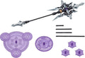 Msg - Heavy Weapon Unit58 Alnair Rod: Velretta Clr - Msg - Heavy Weapon Unit58 Alnair Rod: Velretta Clr - Collectibles