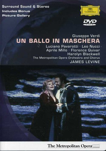 Verdi / Pavarotti / Nucci / Millo / Mtoc / Levine - Un Ballo In Maschera - DVD