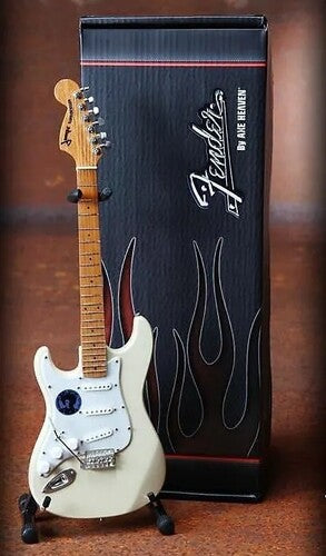 Axe Hvn Fs004logo Jimi Hendrix Fender Strat Lh Crm - Axe Hvn Fs004logo Jimi Hendrix Fender Strat Lh Crm - Collectibles