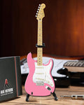 Axe Hvn Fs036 Fender Strat Pink Mini Guitar - Axe Hvn Fs036 Fender Strat Pink Mini Guitar - Collectibles