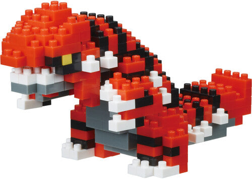 Nanoblock - Pokemon Series - Groudon Building Kit - Collectibles