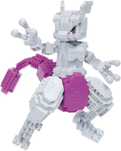 Nanoblock - Pokemon Series - Mewtwo Deluxe Edition Building Kit - Collectibles