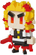 Nanoblock - Character Collection - Demon Slayer - Kyojuro Rengoku Building Kit - Collectibles