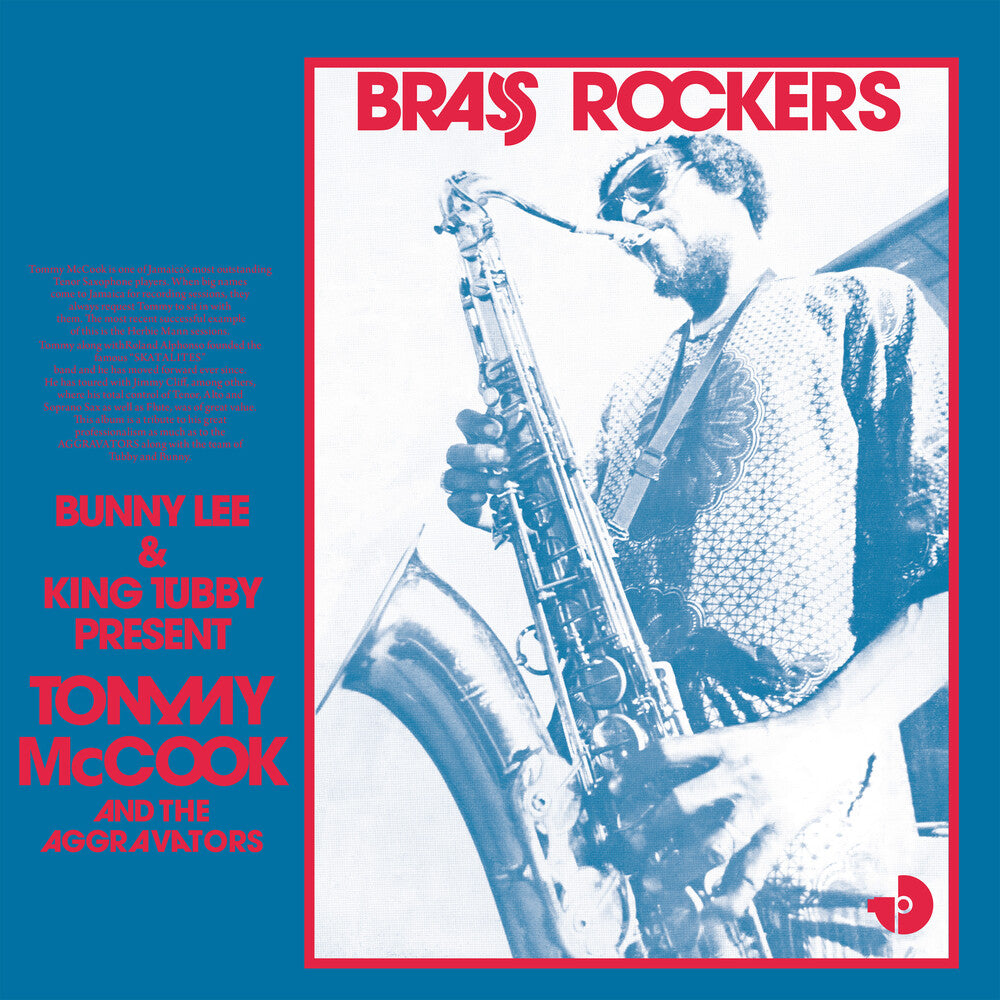 Tommy Mccook - Brass Rockers [Colored Vinyl] [Limited Edition] (Ofgv) (Red) (Aniv)